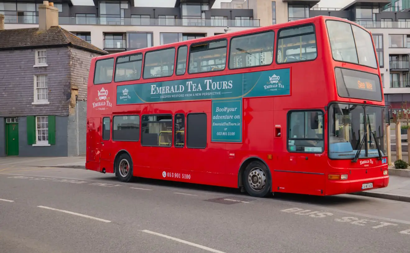Emerald Tea Tour Bus Wexford